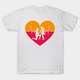 Propose from Love Heartbeat T-Shirt